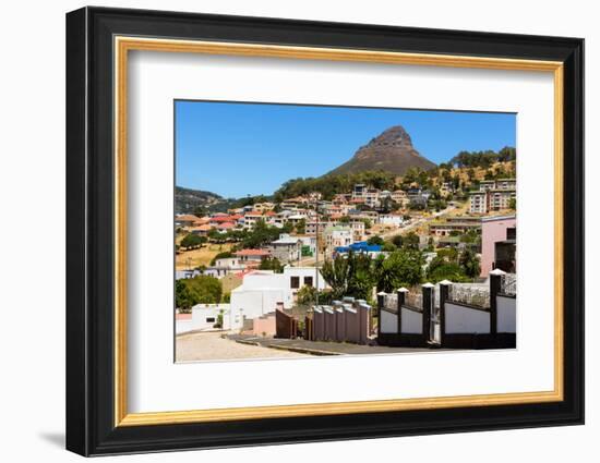 Cape Town, Residential Area, Lion's Head-Catharina Lux-Framed Photographic Print