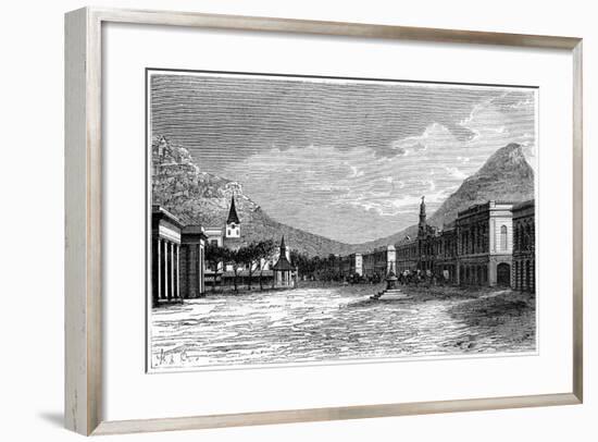 Cape Town, South Africa, 19th Century-St de Dree-Framed Giclee Print