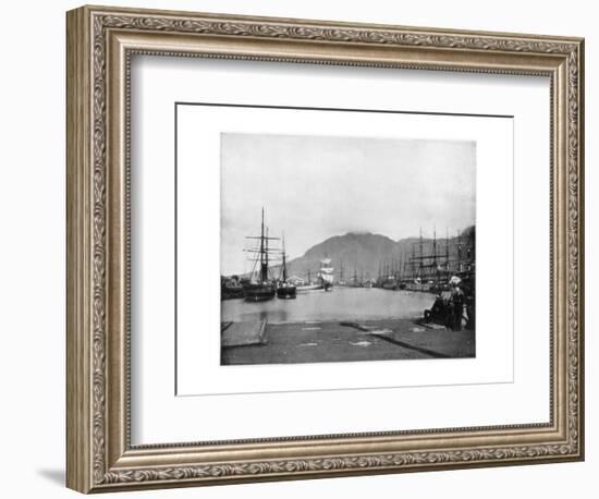 Cape Town, South Africa, Late 19th Century-John L Stoddard-Framed Giclee Print