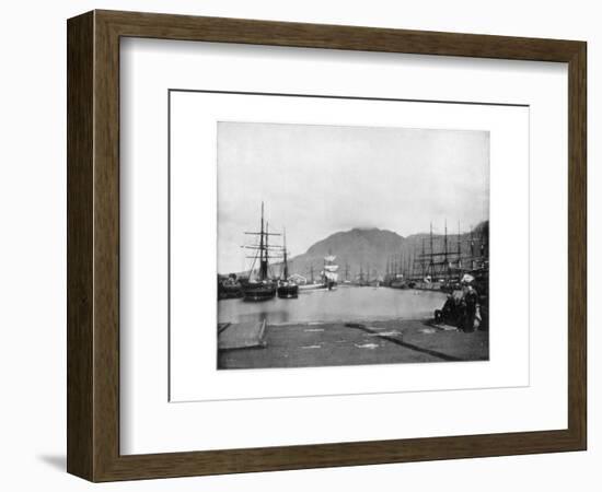 Cape Town, South Africa, Late 19th Century-John L Stoddard-Framed Giclee Print