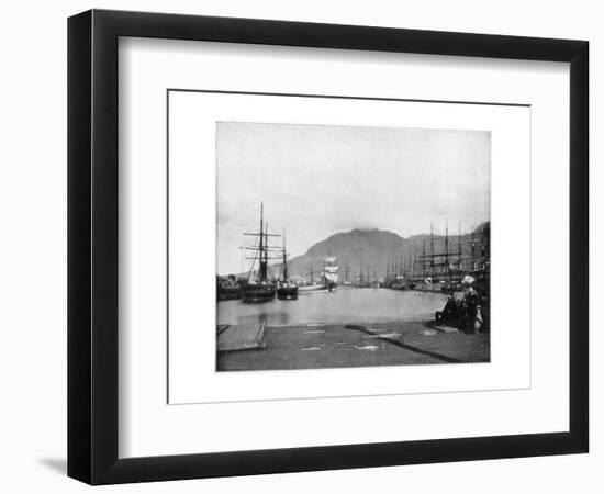 Cape Town, South Africa, Late 19th Century-John L Stoddard-Framed Giclee Print