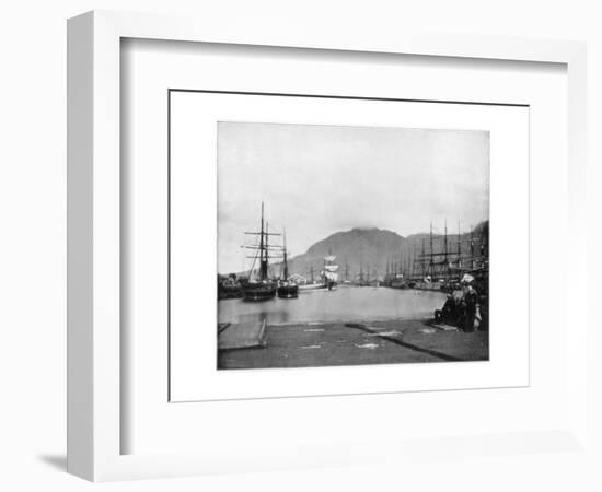 Cape Town, South Africa, Late 19th Century-John L Stoddard-Framed Giclee Print