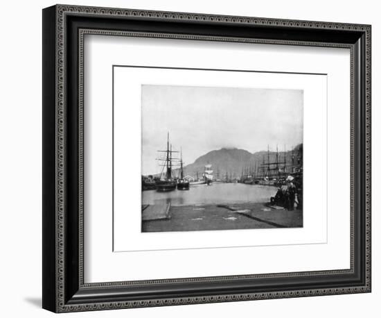 Cape Town, South Africa, Late 19th Century-John L Stoddard-Framed Giclee Print