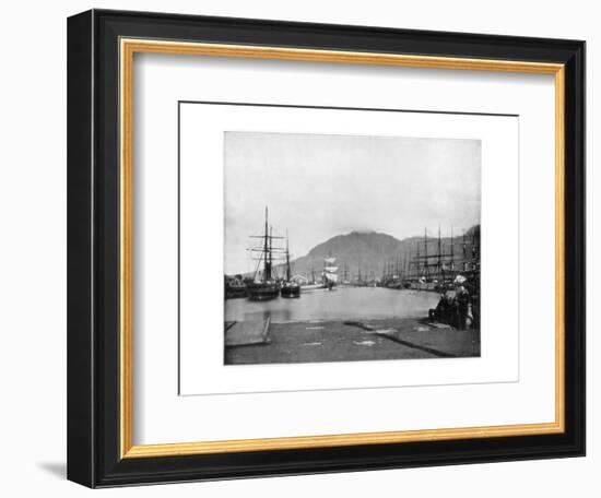 Cape Town, South Africa, Late 19th Century-John L Stoddard-Framed Giclee Print