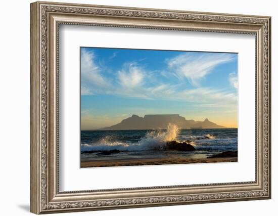 Cape Town, Table Mountain, Coast-Catharina Lux-Framed Photographic Print