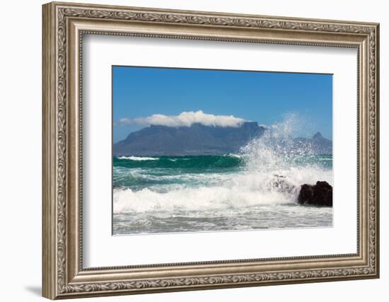 Cape Town, Table Mountain, Coast-Catharina Lux-Framed Photographic Print