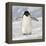 Cape Washington, Antarctica. Adelie Penguin Walks Forward-Janet Muir-Framed Premier Image Canvas