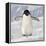 Cape Washington, Antarctica. Adelie Penguin Walks Forward-Janet Muir-Framed Premier Image Canvas