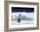 Cape Washington, Antarctica. An Emperor Penguin Chick with Heart-Janet Muir-Framed Photographic Print