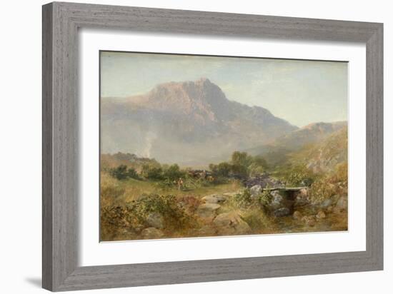 Capel Curig, 1855-Alfred William Hunt-Framed Giclee Print