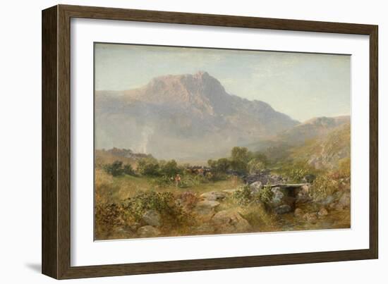 Capel Curig, 1855-Alfred William Hunt-Framed Giclee Print