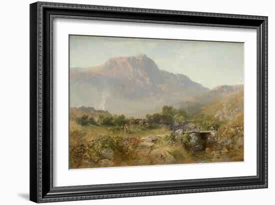 Capel Curig, 1855-Alfred William Hunt-Framed Giclee Print