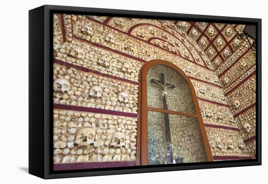 Capela dos Ossos, Faro, Eastern Algarve, Algarve, Portugal, Europe-Neil Farrin-Framed Premier Image Canvas