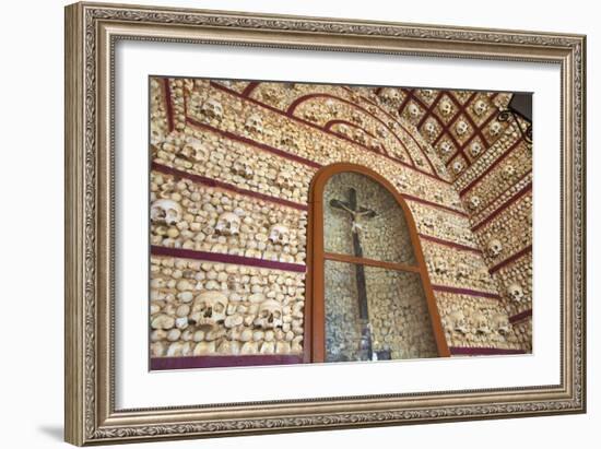 Capela dos Ossos, Faro, Eastern Algarve, Algarve, Portugal, Europe-Neil Farrin-Framed Photographic Print