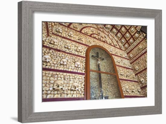 Capela dos Ossos, Faro, Eastern Algarve, Algarve, Portugal, Europe-Neil Farrin-Framed Photographic Print