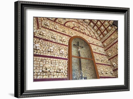 Capela dos Ossos, Faro, Eastern Algarve, Algarve, Portugal, Europe-Neil Farrin-Framed Photographic Print