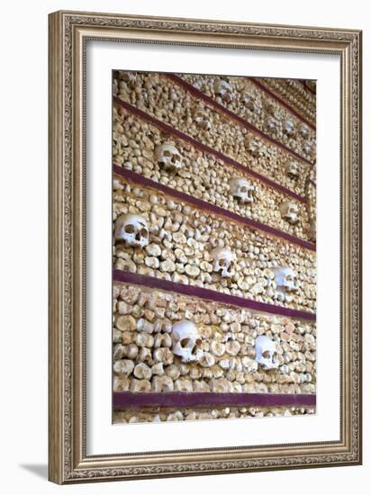 Capela dos Ossos, Faro, Eastern Algarve, Algarve, Portugal, Europe-Neil Farrin-Framed Photographic Print