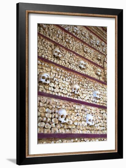 Capela dos Ossos, Faro, Eastern Algarve, Algarve, Portugal, Europe-Neil Farrin-Framed Photographic Print