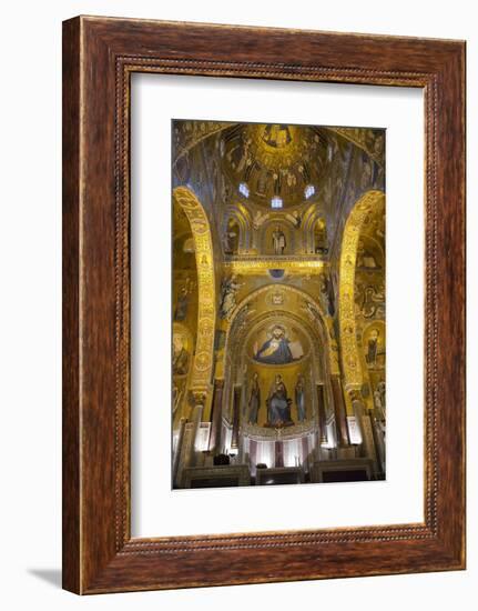 Capella Palatina, Palermo, Sicily, Italy, Europe,-Marco Simoni-Framed Photographic Print