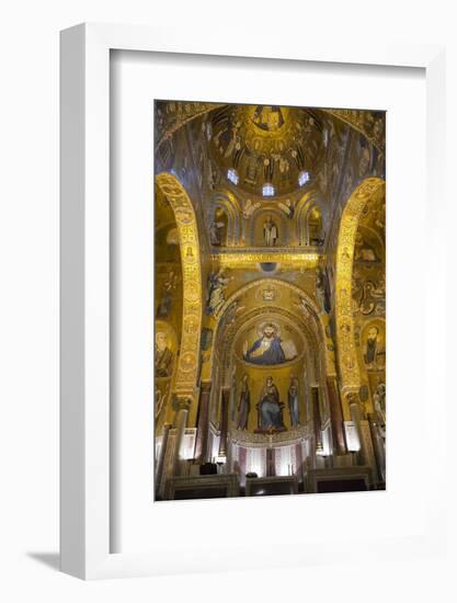 Capella Palatina, Palermo, Sicily, Italy, Europe,-Marco Simoni-Framed Photographic Print