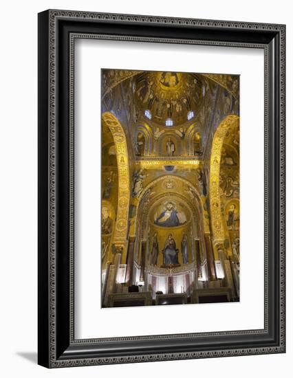 Capella Palatina, Palermo, Sicily, Italy, Europe,-Marco Simoni-Framed Photographic Print