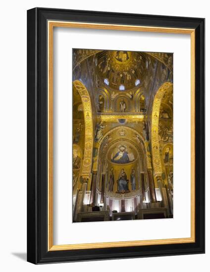 Capella Palatina, Palermo, Sicily, Italy, Europe,-Marco Simoni-Framed Photographic Print