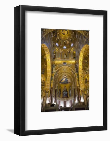 Capella Palatina, Palermo, Sicily, Italy, Europe,-Marco Simoni-Framed Photographic Print