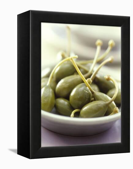 Caper Fruits in a Bowl-Alena Hrbkova-Framed Premier Image Canvas