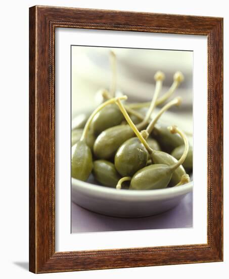 Caper Fruits in a Bowl-Alena Hrbkova-Framed Photographic Print