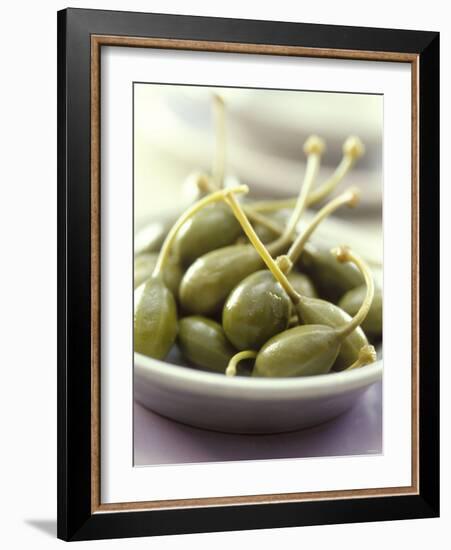 Caper Fruits in a Bowl-Alena Hrbkova-Framed Photographic Print