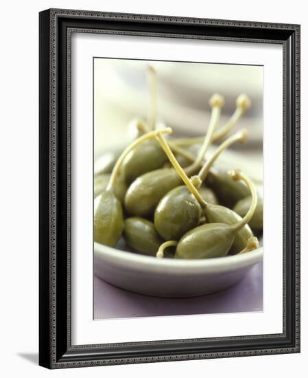 Caper Fruits in a Bowl-Alena Hrbkova-Framed Photographic Print