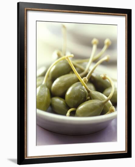 Caper Fruits in a Bowl-Alena Hrbkova-Framed Photographic Print