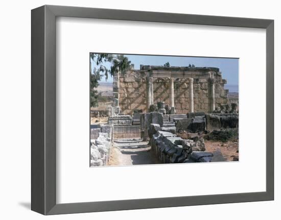 Capernaum Temple, 5th century-Unknown-Framed Photographic Print