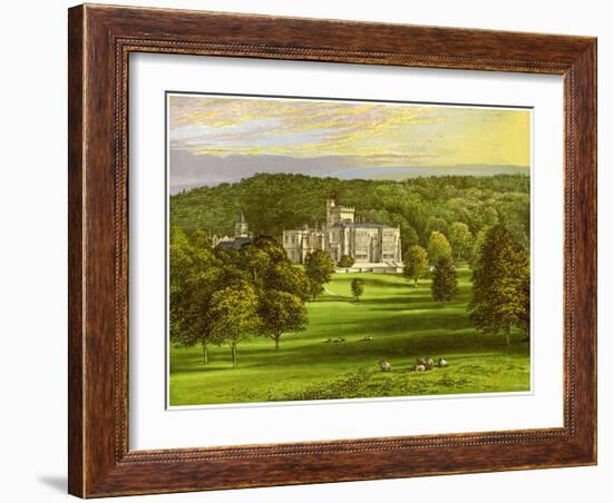 Capernwray, Lancashire, Home of the Marton Family, C1880-AF Lydon-Framed Giclee Print