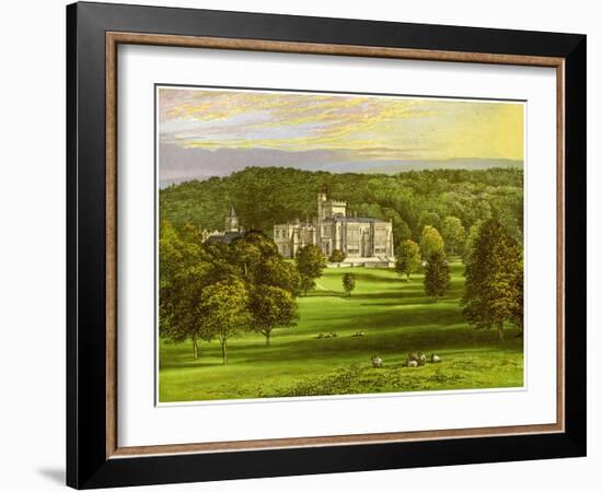 Capernwray, Lancashire, Home of the Marton Family, C1880-AF Lydon-Framed Giclee Print