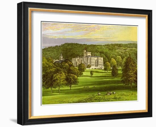 Capernwray, Lancashire, Home of the Marton Family, C1880-AF Lydon-Framed Giclee Print