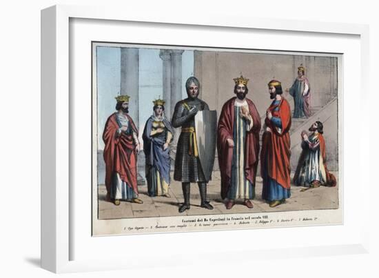 Capetian Dynasty-Stefano Bianchetti-Framed Giclee Print