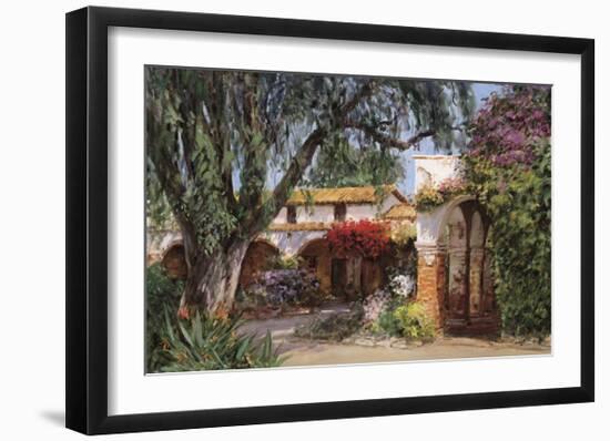 Capistrano Sunlight-George W^ Bates-Framed Giclee Print