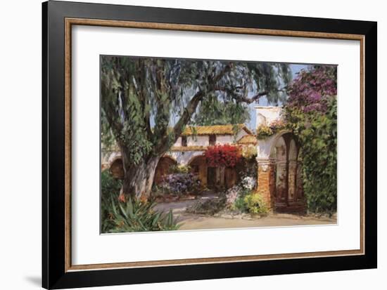 Capistrano Sunlight-George W^ Bates-Framed Giclee Print