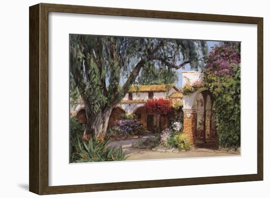 Capistrano Sunlight-George W^ Bates-Framed Giclee Print