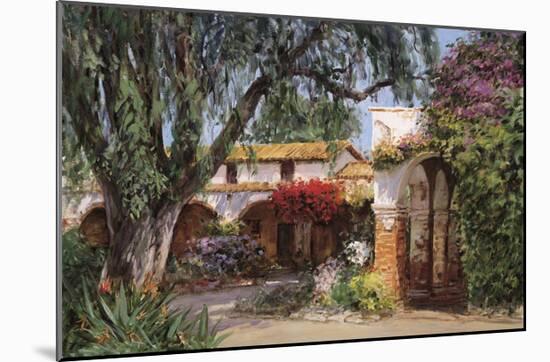 Capistrano Sunlight-George W^ Bates-Mounted Giclee Print