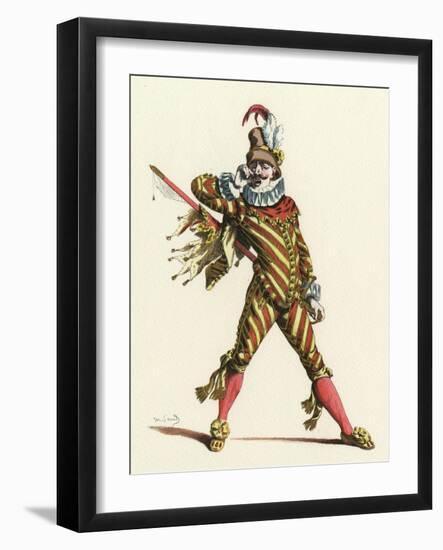 Capitaine Rodomont-Maurice Sand-Framed Art Print