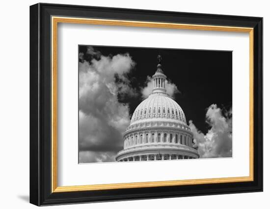 Capital Dome Washington D C B W-Steve Gadomski-Framed Photographic Print