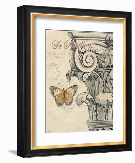 Capital Etching-Chad Barrett-Framed Art Print