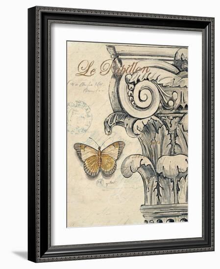 Capital Etching-Chad Barrett-Framed Art Print