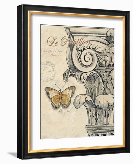 Capital Etching-Chad Barrett-Framed Art Print