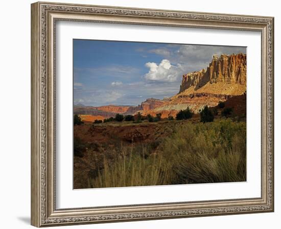 Capital Reef, UT-J.D. Mcfarlan-Framed Photographic Print