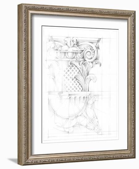 Capital Schematic I-Ethan Harper-Framed Art Print