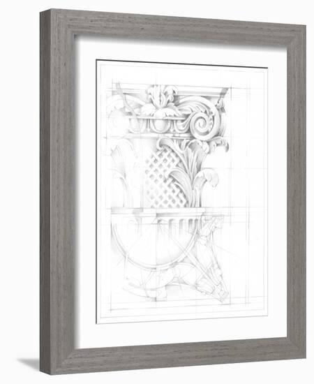 Capital Schematic I-Ethan Harper-Framed Art Print