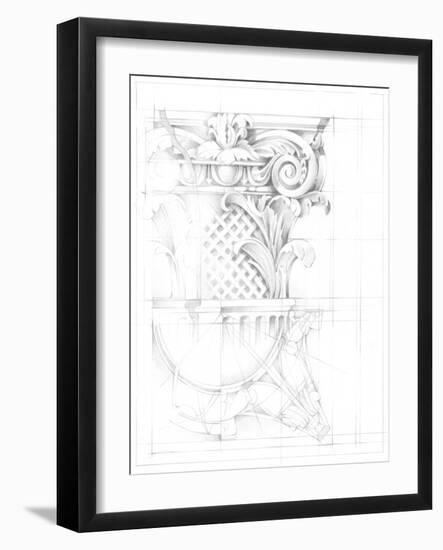 Capital Schematic I-Ethan Harper-Framed Art Print